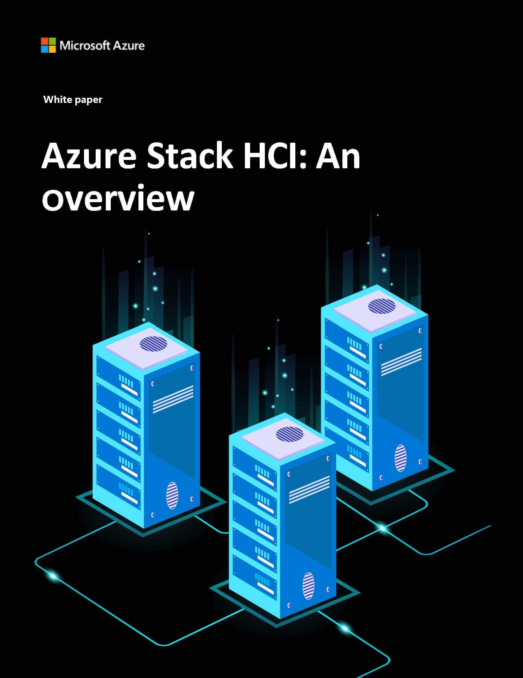 Azure Stack HCI Overview Whitepaper_July 2020_Page_01 · DataON is a